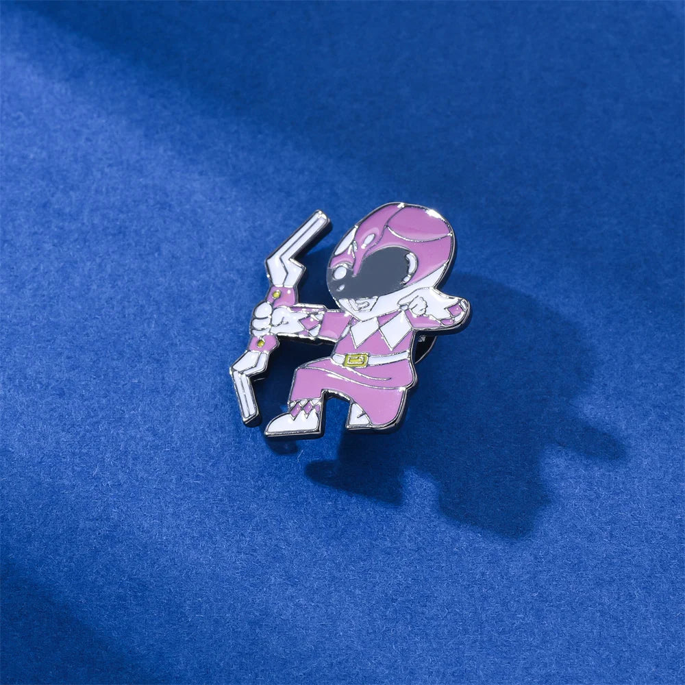 Power Dinosaur Rangers Pins