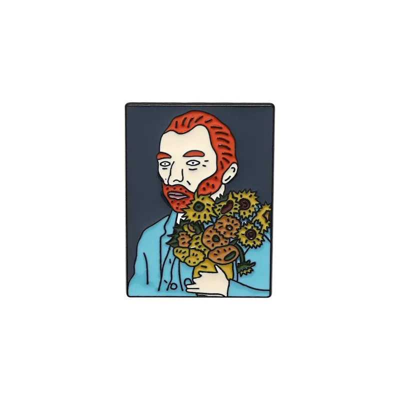 Van Gogh Oil Paintings Pins