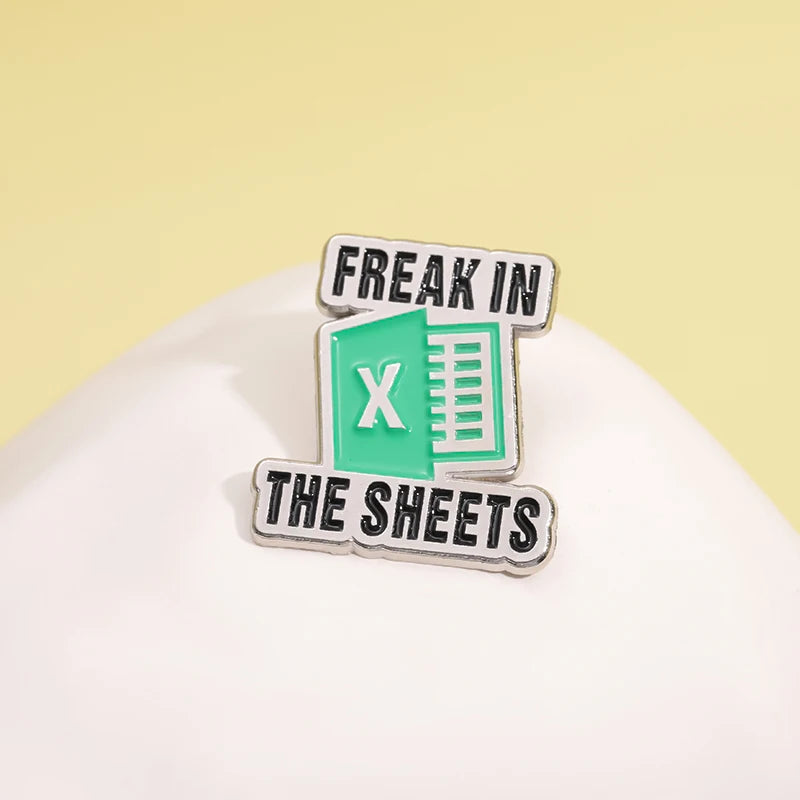 Creative Excel Spreadsheet Pins